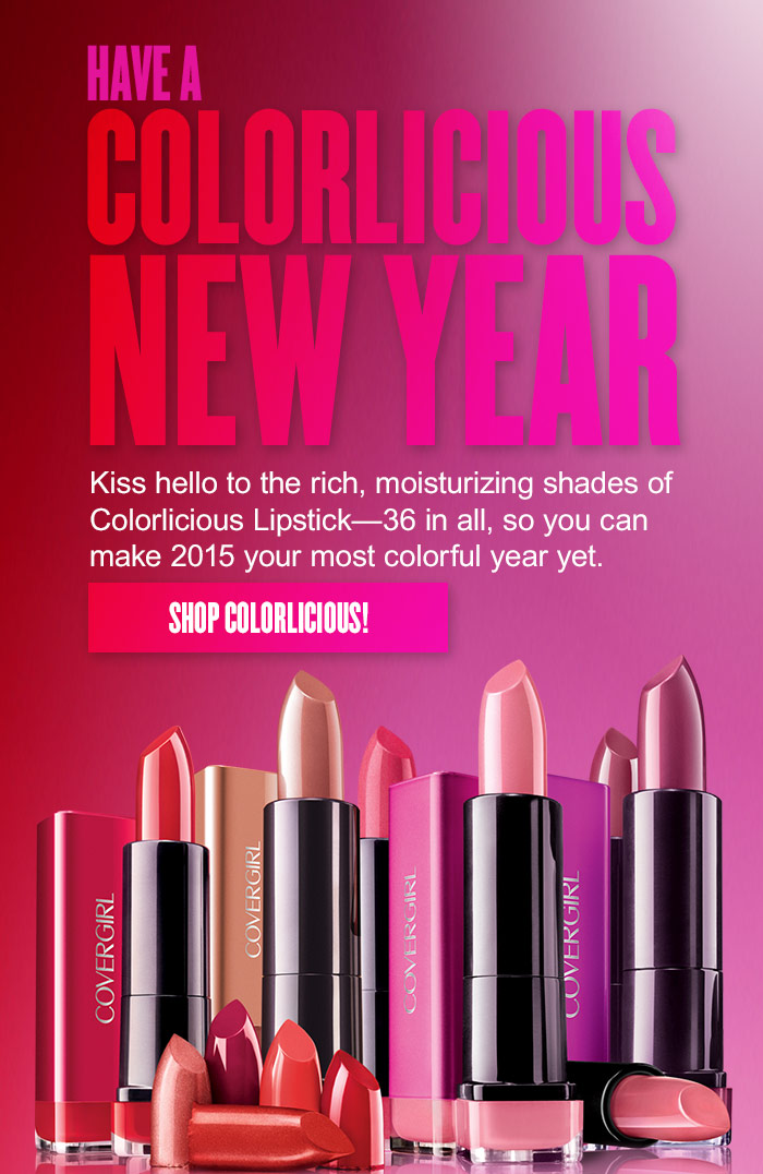 Have a Colorlicious New Year - Shop Colorlicious!