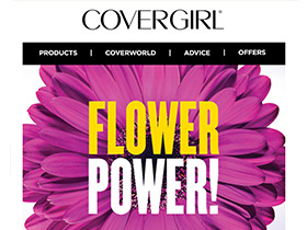 Covergirl Flower Power